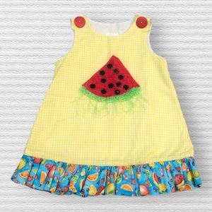 Ritzy Tots Watermelon Fruit Dress